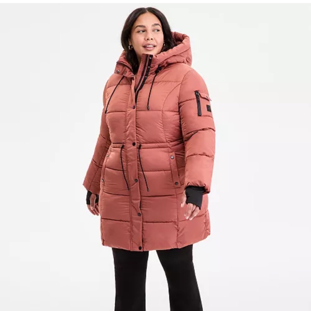 NWT Steve Madden Plus Size Hooded Anorak Puffer Coat- send an offer ❤️❤️